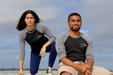 Load image into Gallery viewer, Only Son Unisex Baseball Tee Black and Grey