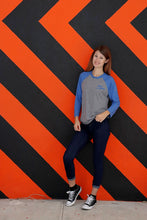 Load image into Gallery viewer, Only Son Unisex Baseball Tee Royal Blue