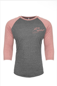 Only Son Unisex Baseball Tee Dessert Pink