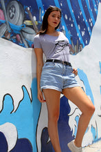 Load image into Gallery viewer, Women&#39;s Ryse Original Logo Gray T-Shirt

