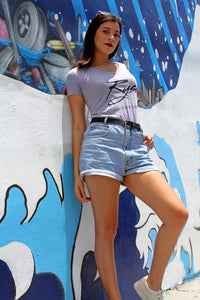 Women's Ryse Original Logo Gray T-Shirt