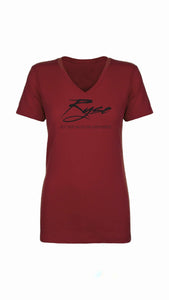 Women's Ryse Original Logo Red T-Shirt